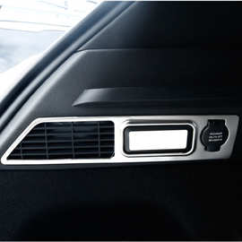 适用于吉利缤越 改装专用 后备箱通风口装饰贴 不锈钢材质