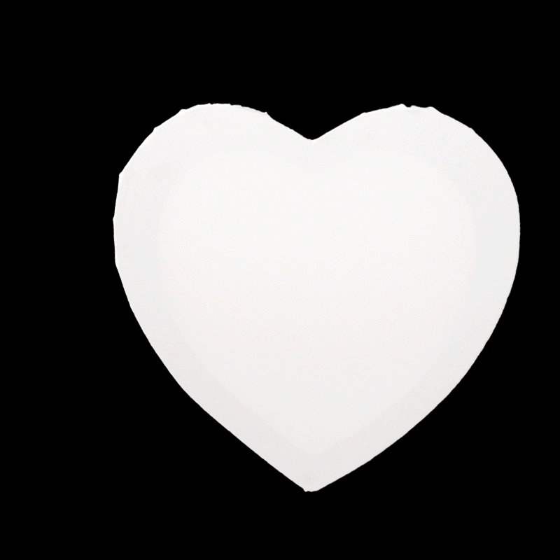 画材纯棉油画框爱心20304050cm帆布框画板颜料丙烯水彩绘画