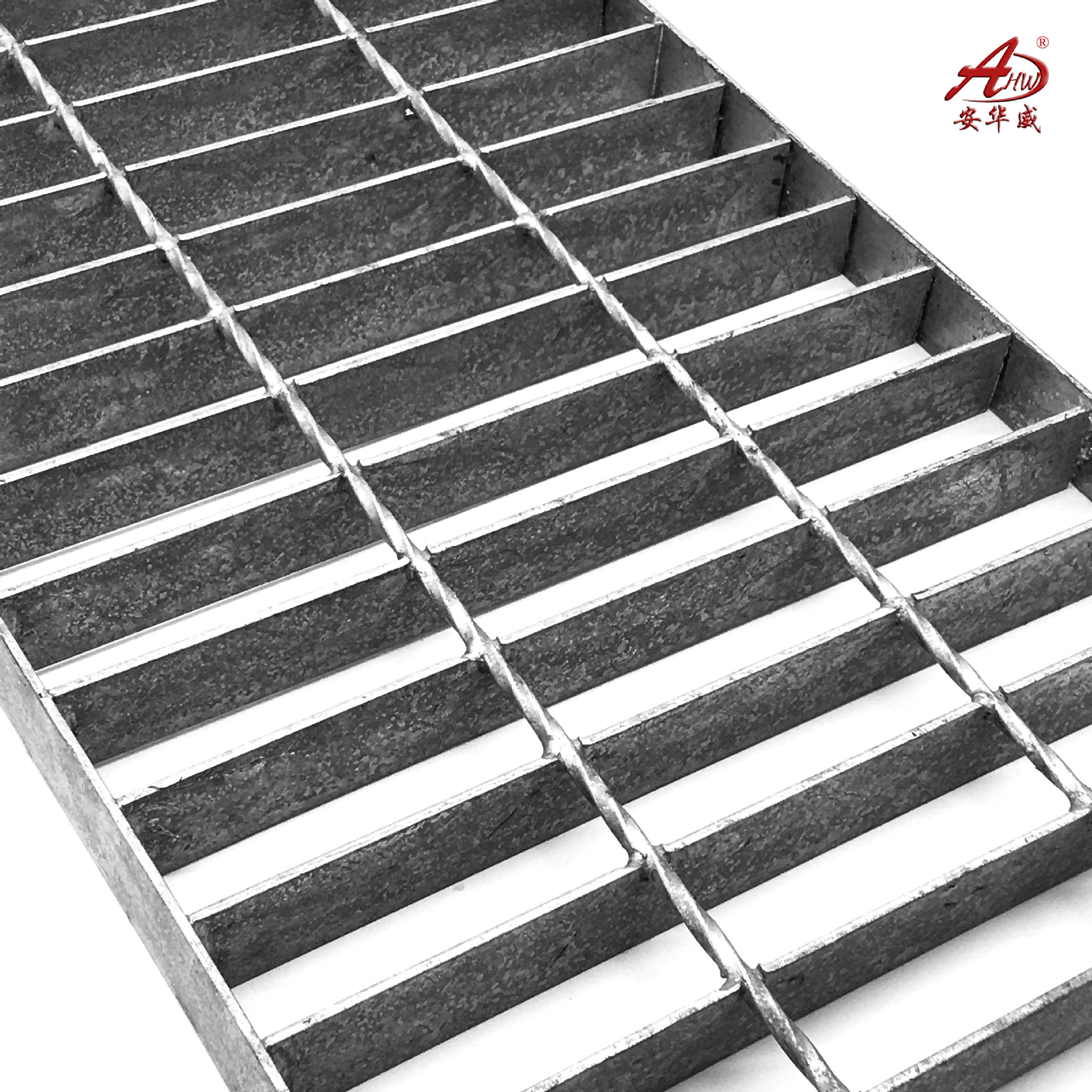 爬梯镀锌防滑耐腐蚀钢格板走道过道铺排平台脚踏脚踩钢格栅板网