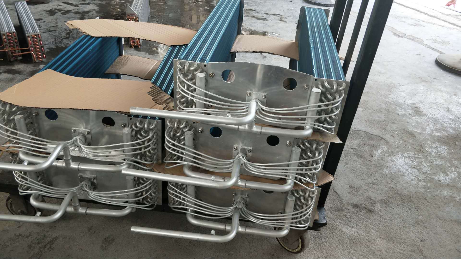 铝管铝翅片汽车空调蒸发器河南厂家直销质量好欢迎选购