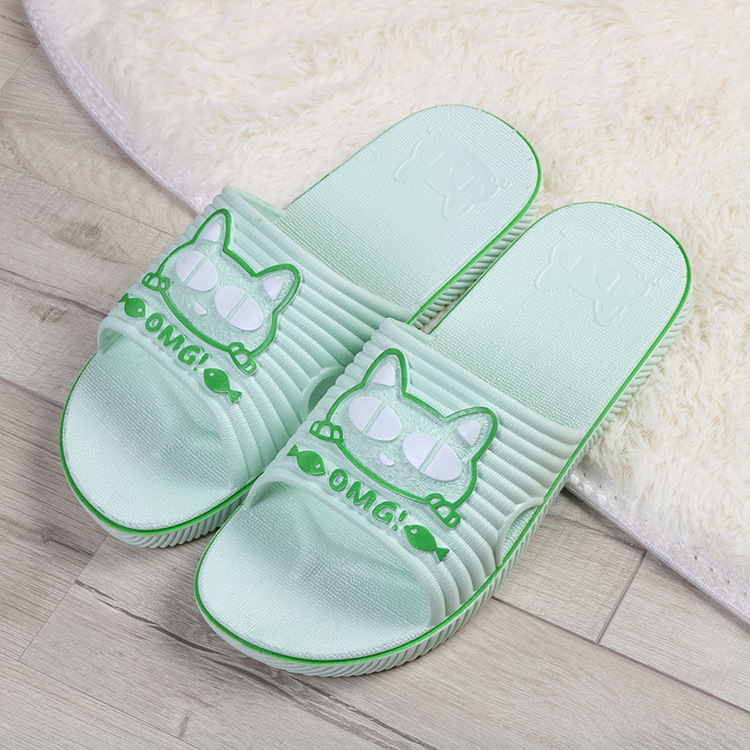 2023 Creative New Slippers Summer Non-Slip Indoor Home Slippers Men and Women Couple Hotel Bathroom Sandals Wholesale