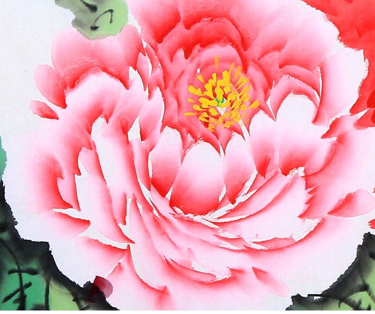 纯手绘原稿花开富贵牡丹图吉祥如意国画真迹客厅装饰画卧室挂画