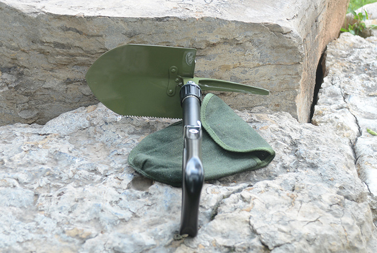 6411工厂正品q3型折叠锹 合金钢工兵铲 折叠铲