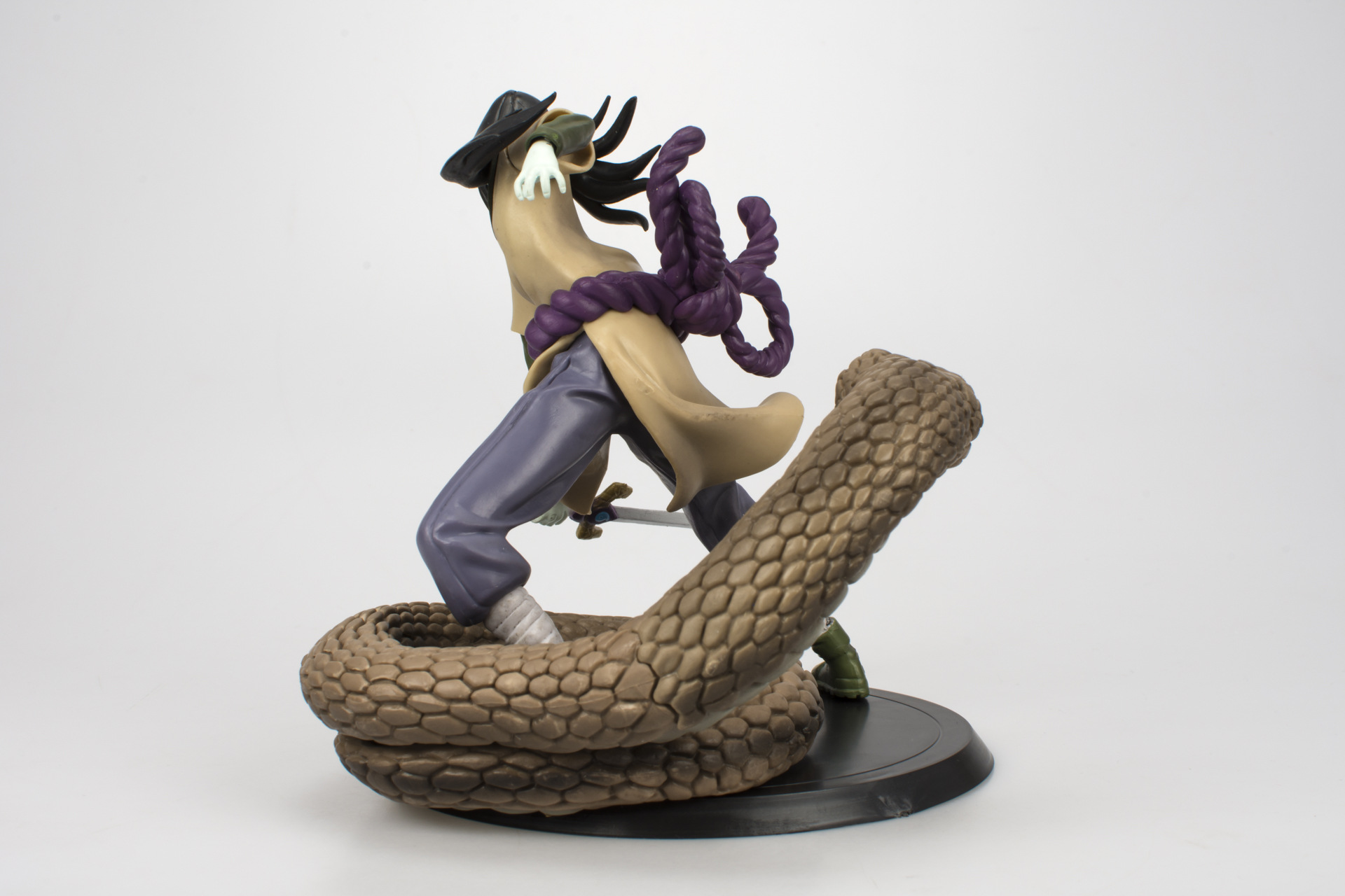 动漫火影忍者手办疾风伝传蛇叔大蛇丸模型玩具三忍公仔摆件