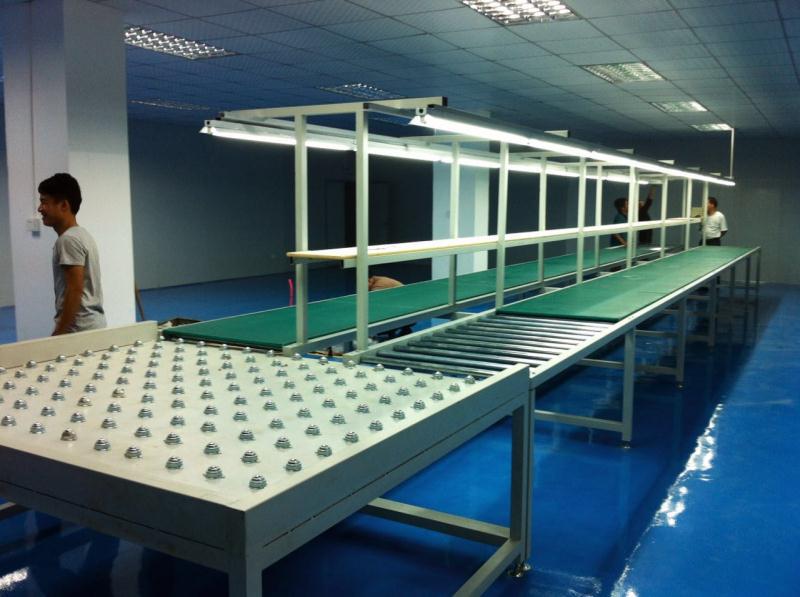 供应大涌东升港口沙溪镇灯具灯饰厂流水线五金电器制品厂生产拉线