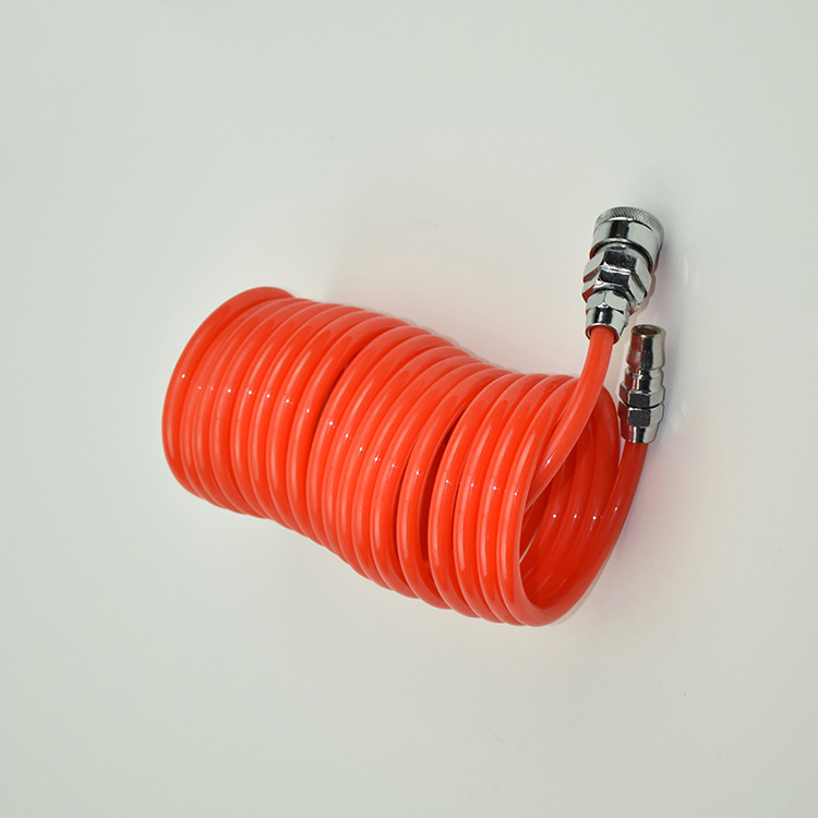 pu弹簧气管8*5软管弹簧管气动伸缩管气泵空压机螺旋风管10*6.