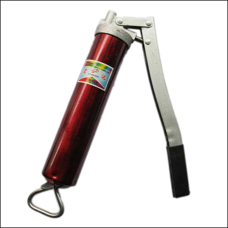 厂家直销手动高压黄油枪金刚黄油枪400cc大容量 双管黄油枪加油枪