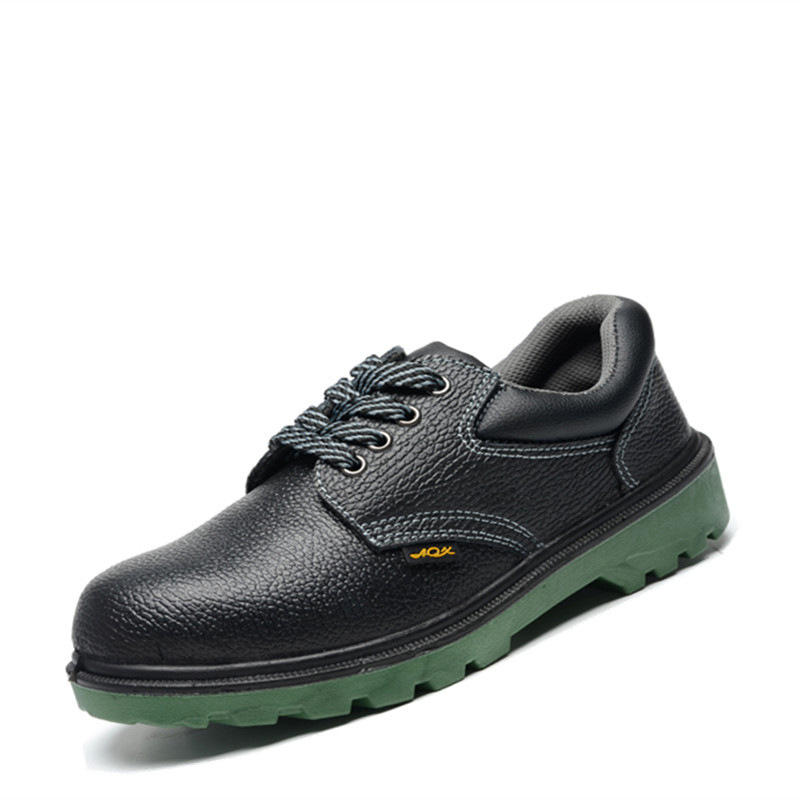 绝缘防护鞋男 防砸防刺穿安全鞋 现货实心底电焊鞋轻便工地劳保鞋