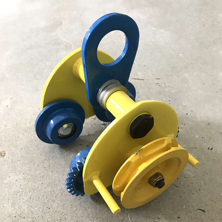 厂家直销手拉跑车1吨-30t 手动单轨行车 批发手拉跑车工字钢滑车