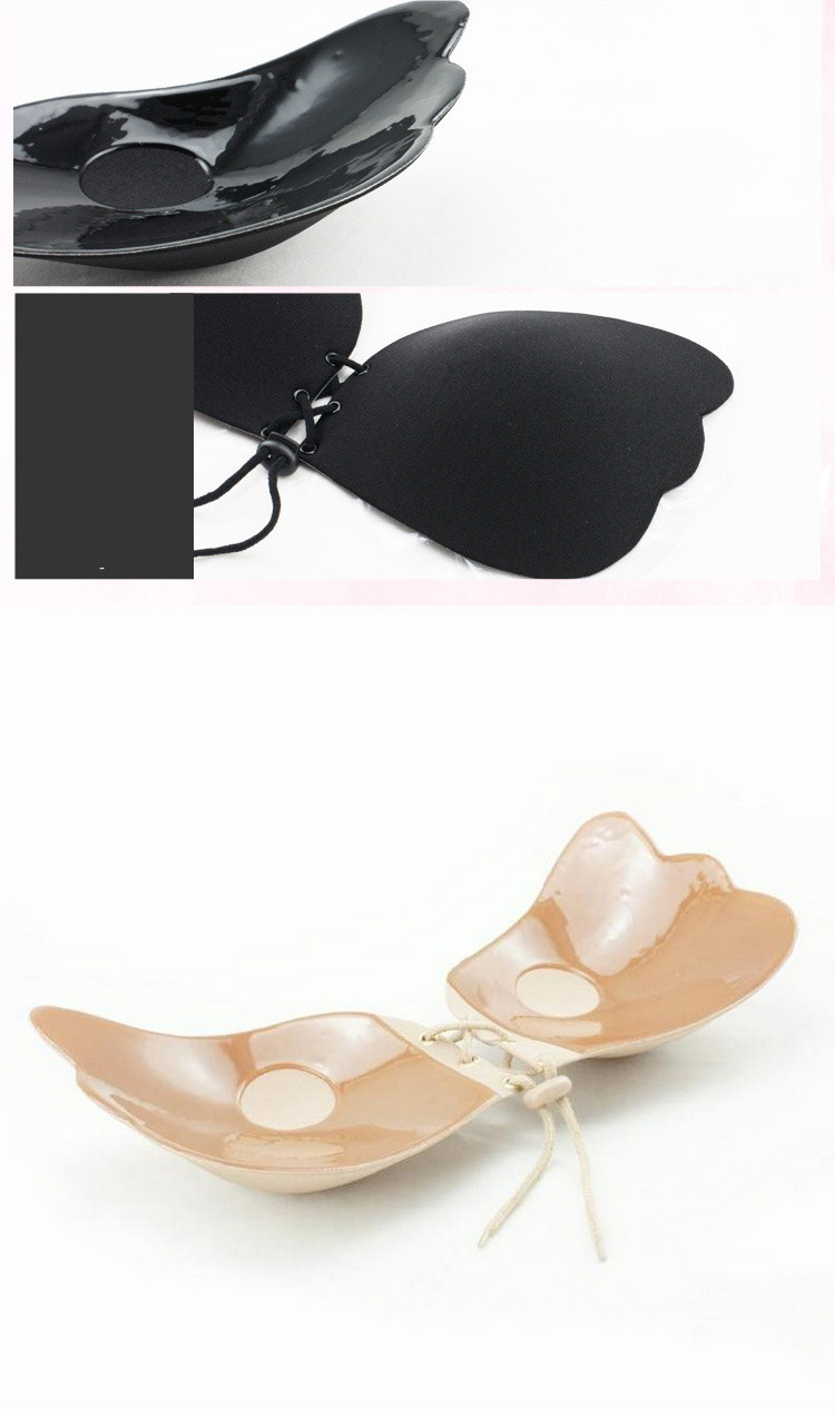 内衣爆款羽翼拉拉女神捆绑式透气胸贴 聚波女神lb婚纱礼服隐形