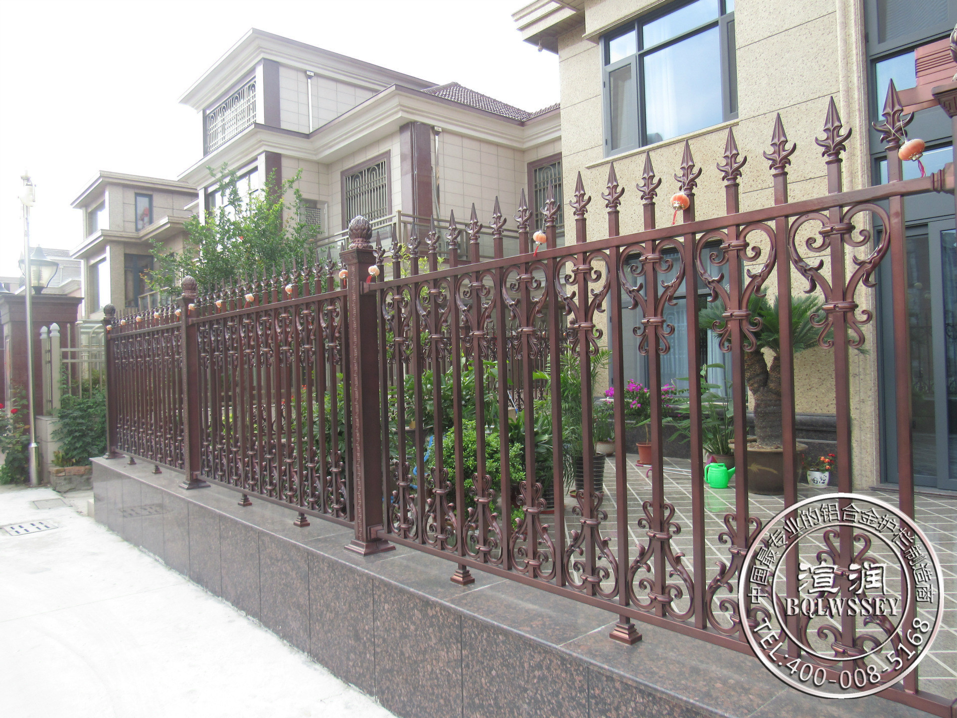 可以自由搭配各种各样的花园,洋房,别墅.