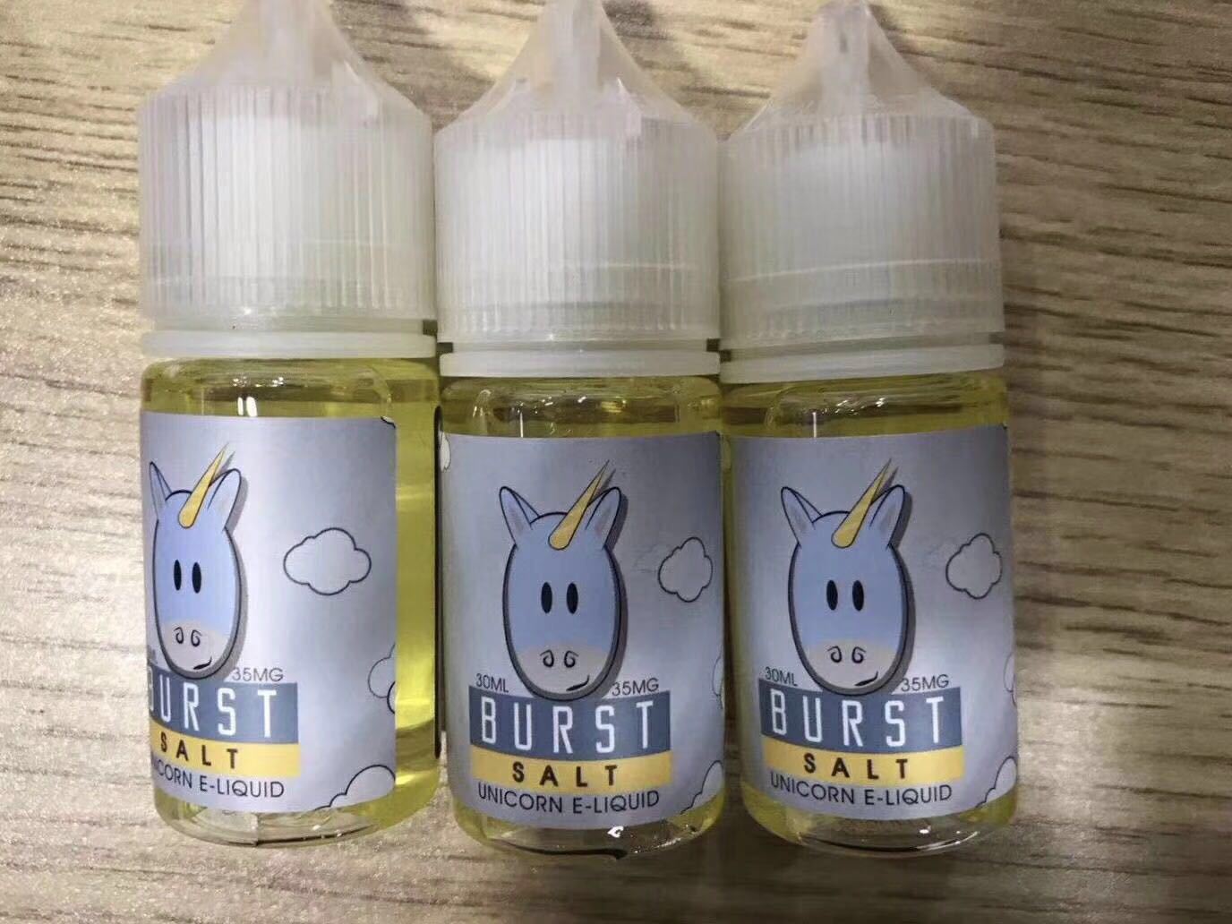 正品独角兽尼古盐烟油猕猴桃草莓酸奶电子烟小烟类特调师