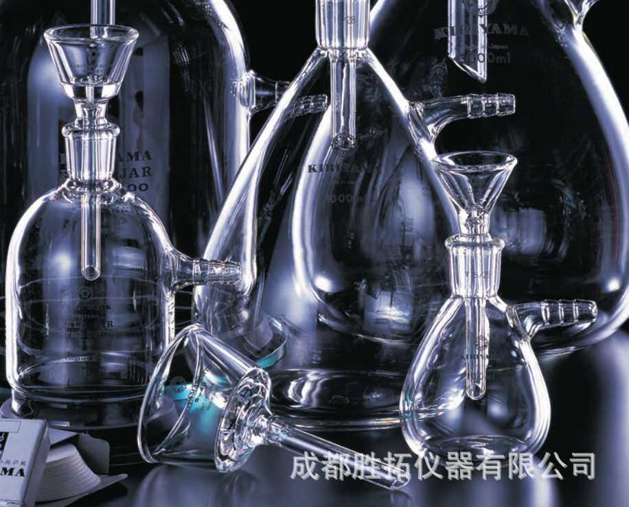 日本硼硅酸玻璃布氏过滤漏斗,恒温桐山漏斗,真空抽滤漏斗