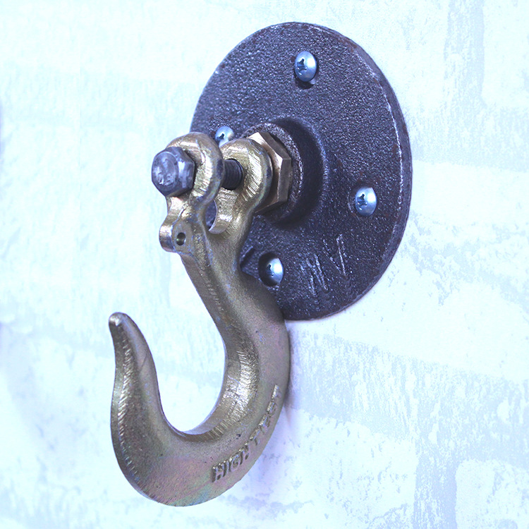 亚马逊爆款美式水管工业风衣帽挂钩 创意墙壁挂钩 挂重物钩子