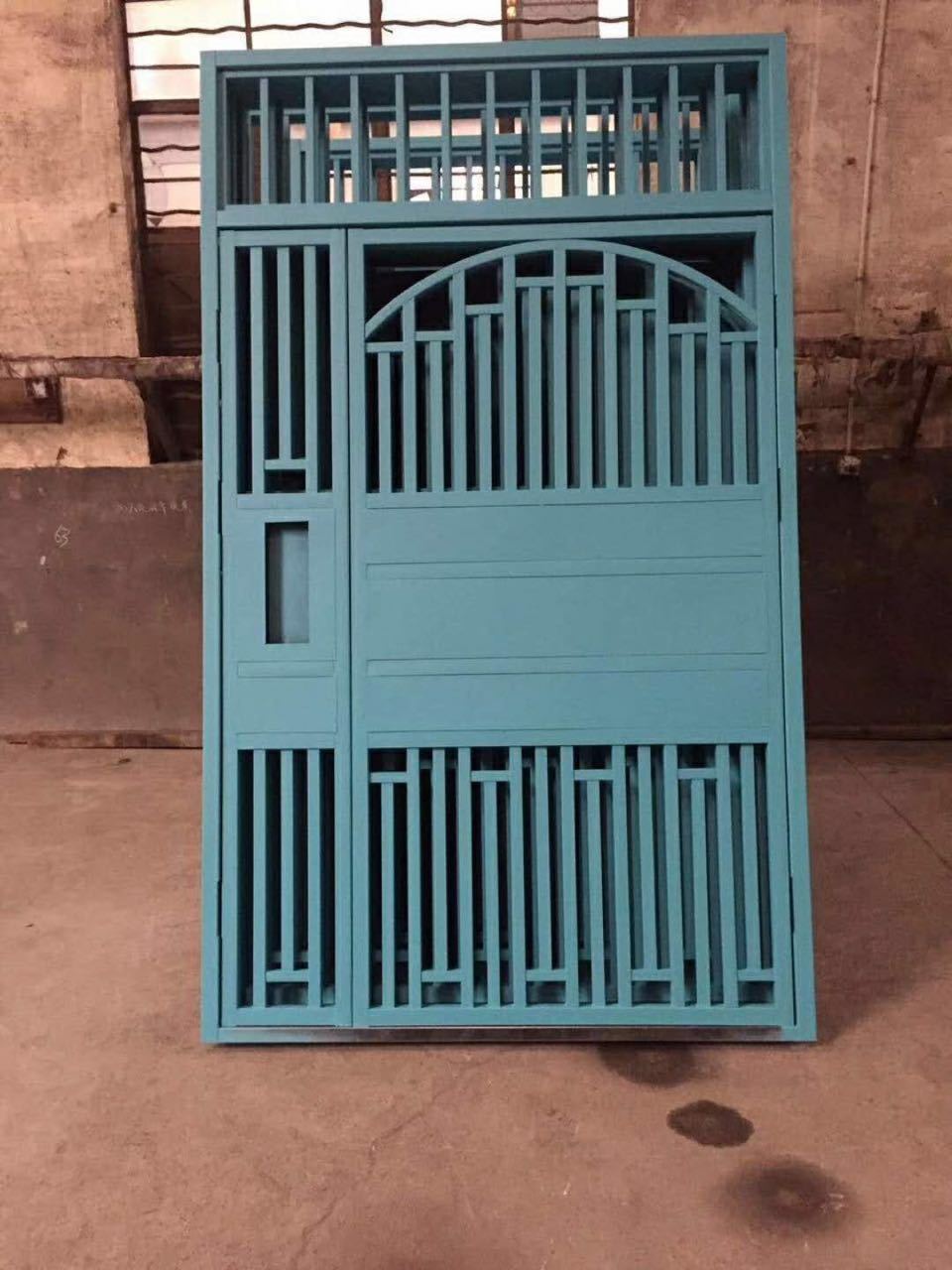 凯悦新款栅栏楼寓门 钢制小区单元楼宇对讲门工程门 厂家直供批发