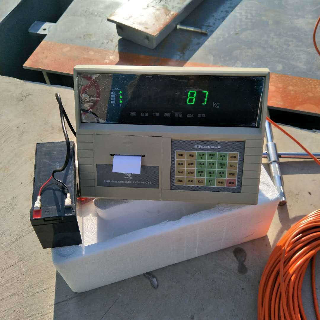 天津100吨电子汽车衡 3*18米工用数字式地磅 物联网称重地衡