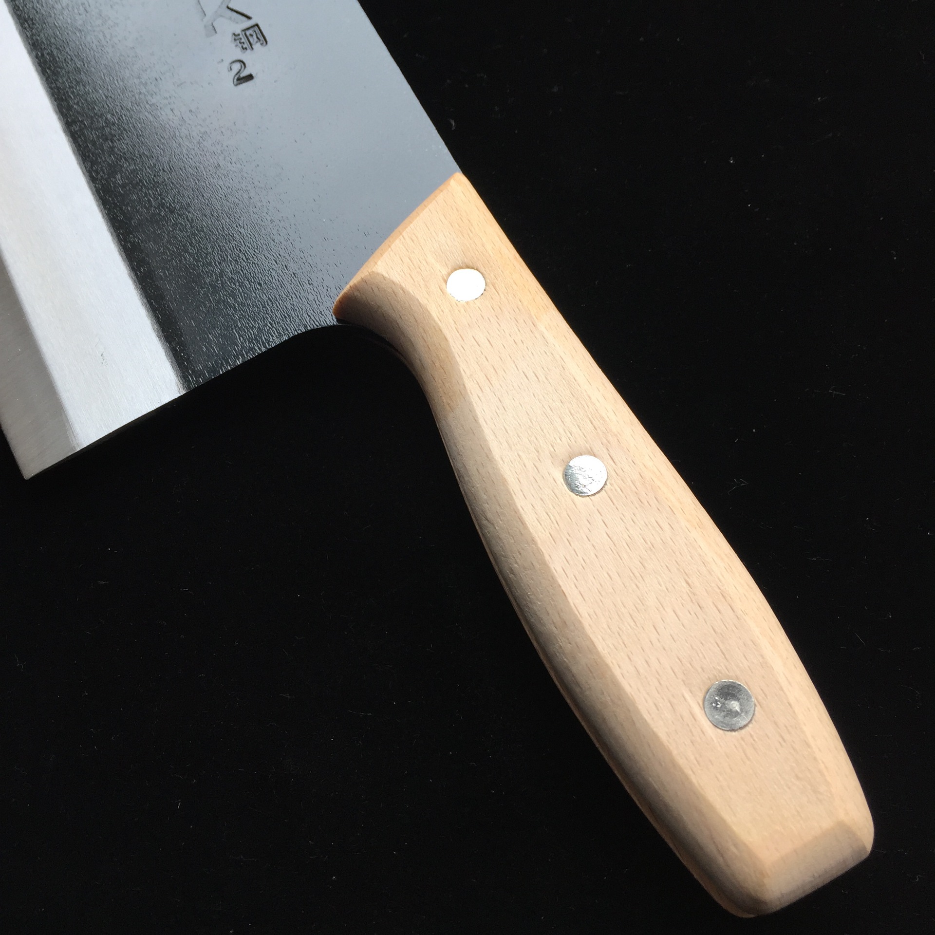 【厂家直销】金刃厨师王桑刀 家用菜刀 锻打猛钢多用刀 斩骨刀