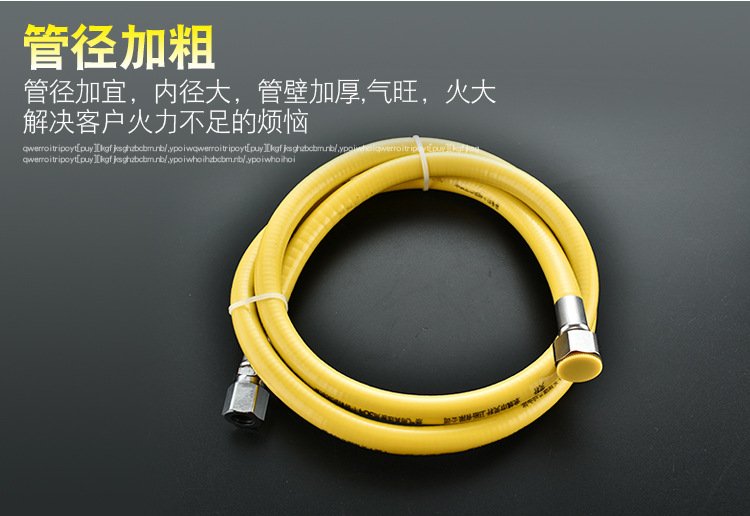 304不锈钢燃气管天然气管液化气煤气管软管燃气灶金属波纹管防爆