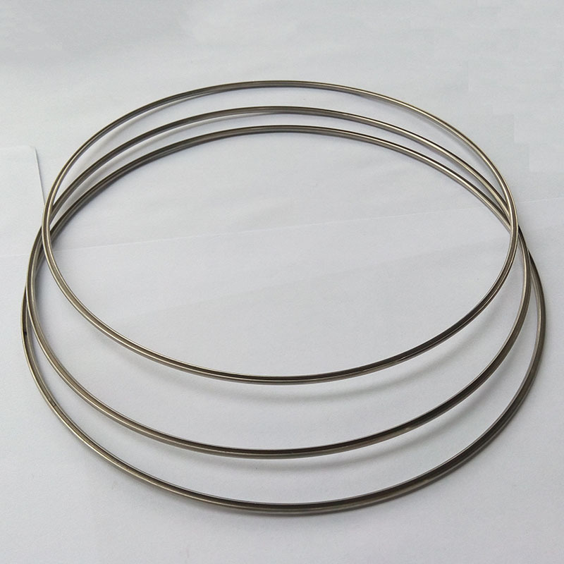 轴向密封金属c型密封圈成都厂家批发耐腐蚀c型密封圈非标密封圈