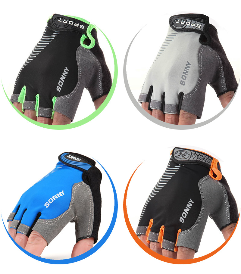 蓝色,灰色,橘色形象其他系列其他款式半指手套货号sonny是否库存否