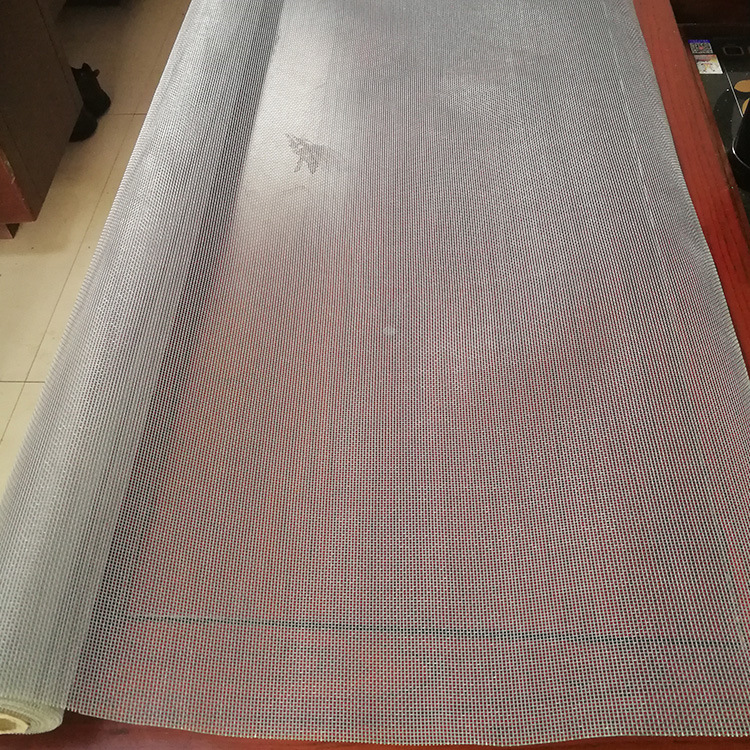 玻璃纤维纱 隐形纱 pvc灰白色防盗家装门窗 防虫纤维网纱窗布