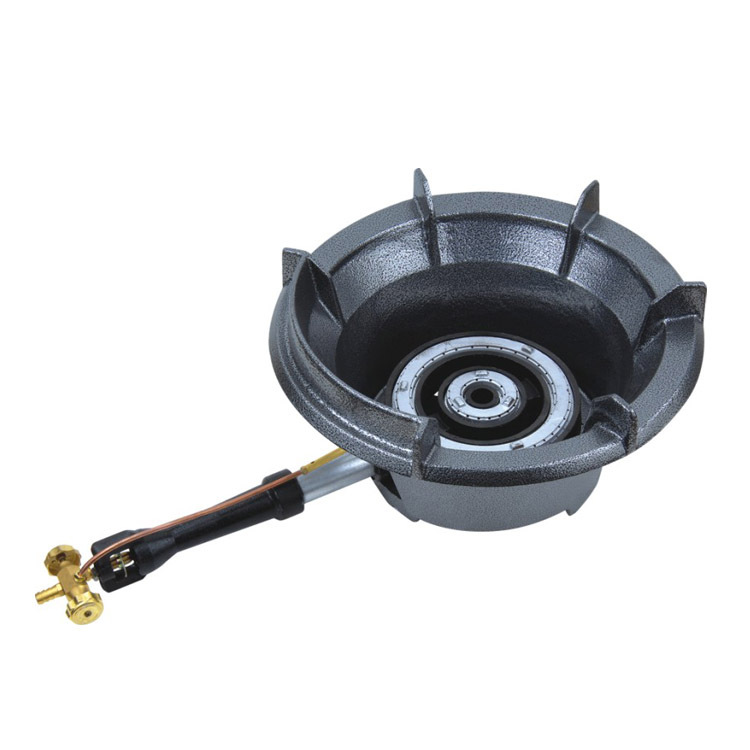 商用猛火灶 高压猛火炉 液化气炉具 12寸单管双环炉 铸铁炉