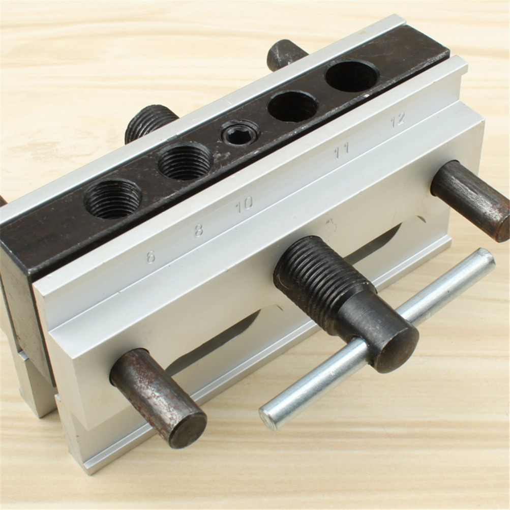 50mm圆木销钻孔定位器圆木榫打孔器 圆销孔垂直钻孔工装夹具钻套