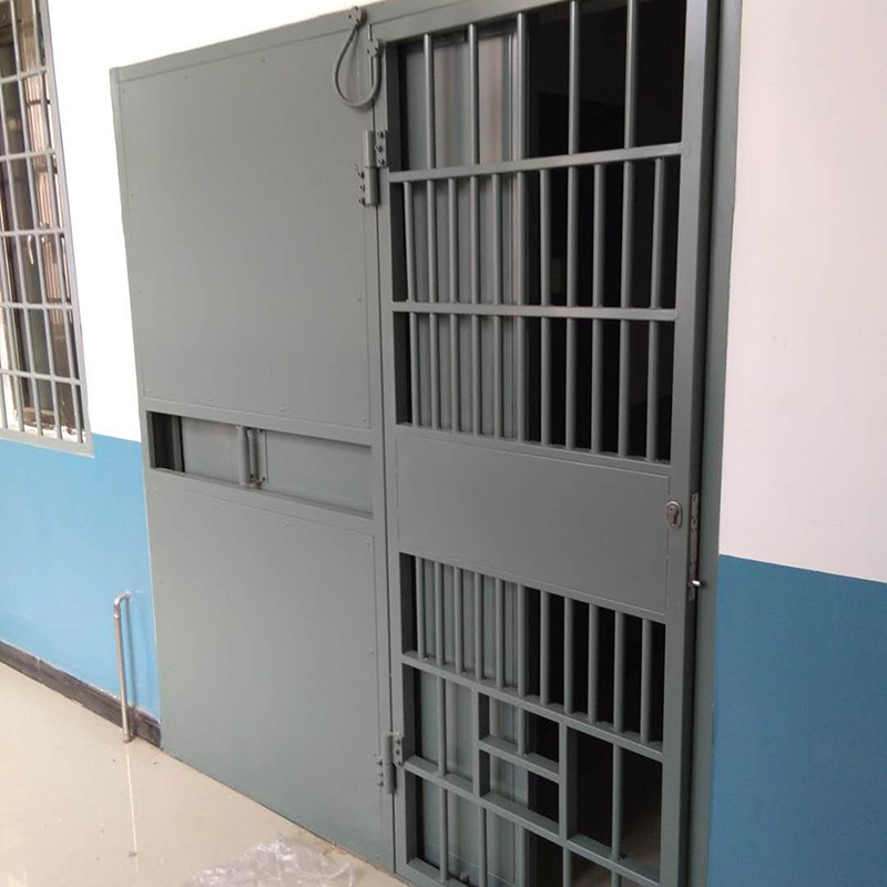 厂家定制 监狱看守所ab大门电动平移门 监室门双层栅栏门监舍门