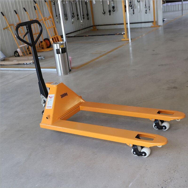 2吨3吨手动液压搬运车小推车托盘地牛液压手动叉车手推车厂家