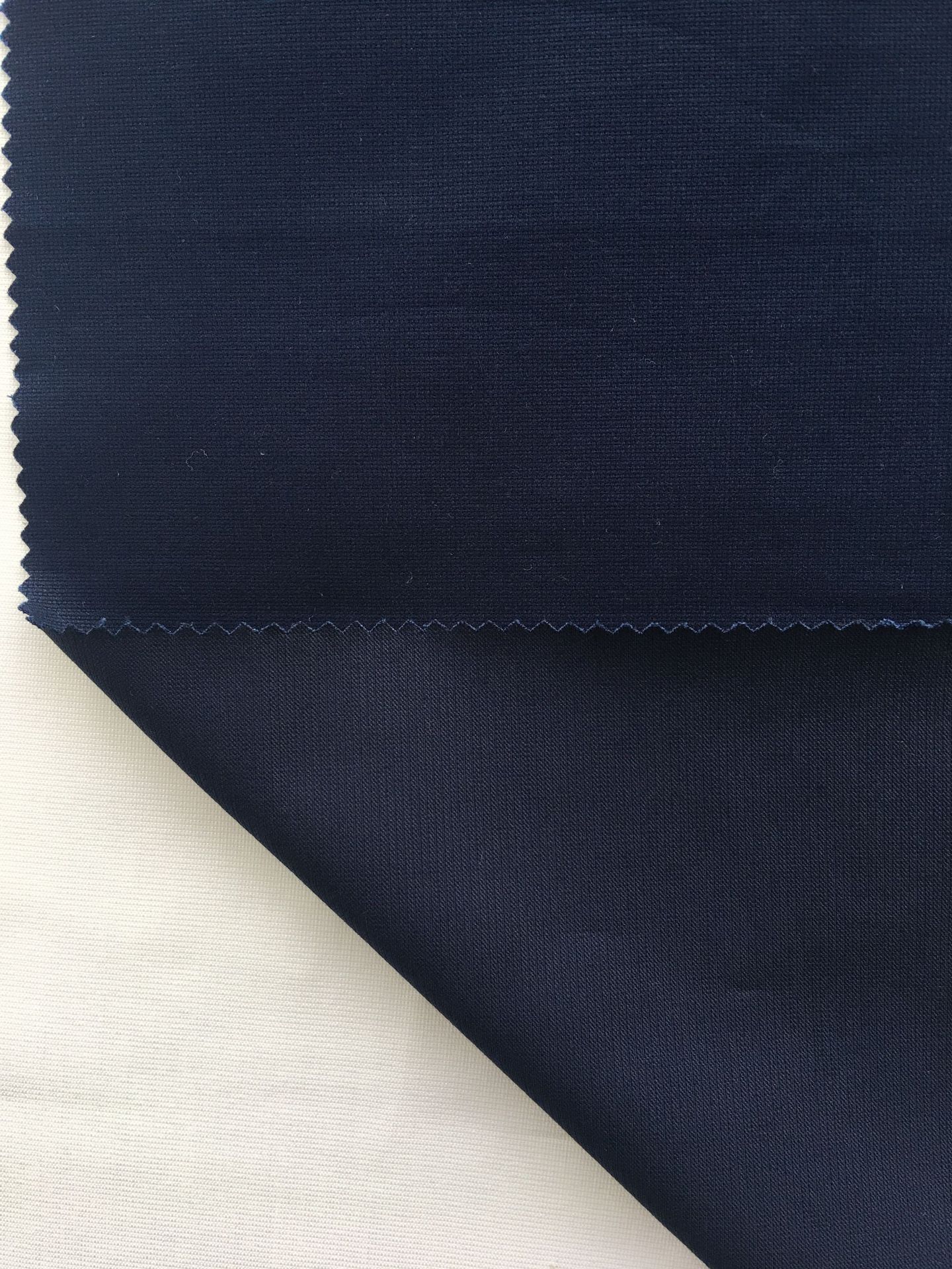 棉弹力提花布条子碳磨,高档裤子面料