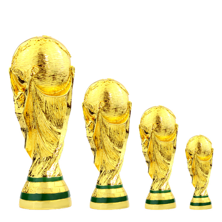 2022 World Cup Trophy Resin Craft Gift Award Decoration (Ball Game) Fan Supplies Hercules Trophy Factory Direct Supply