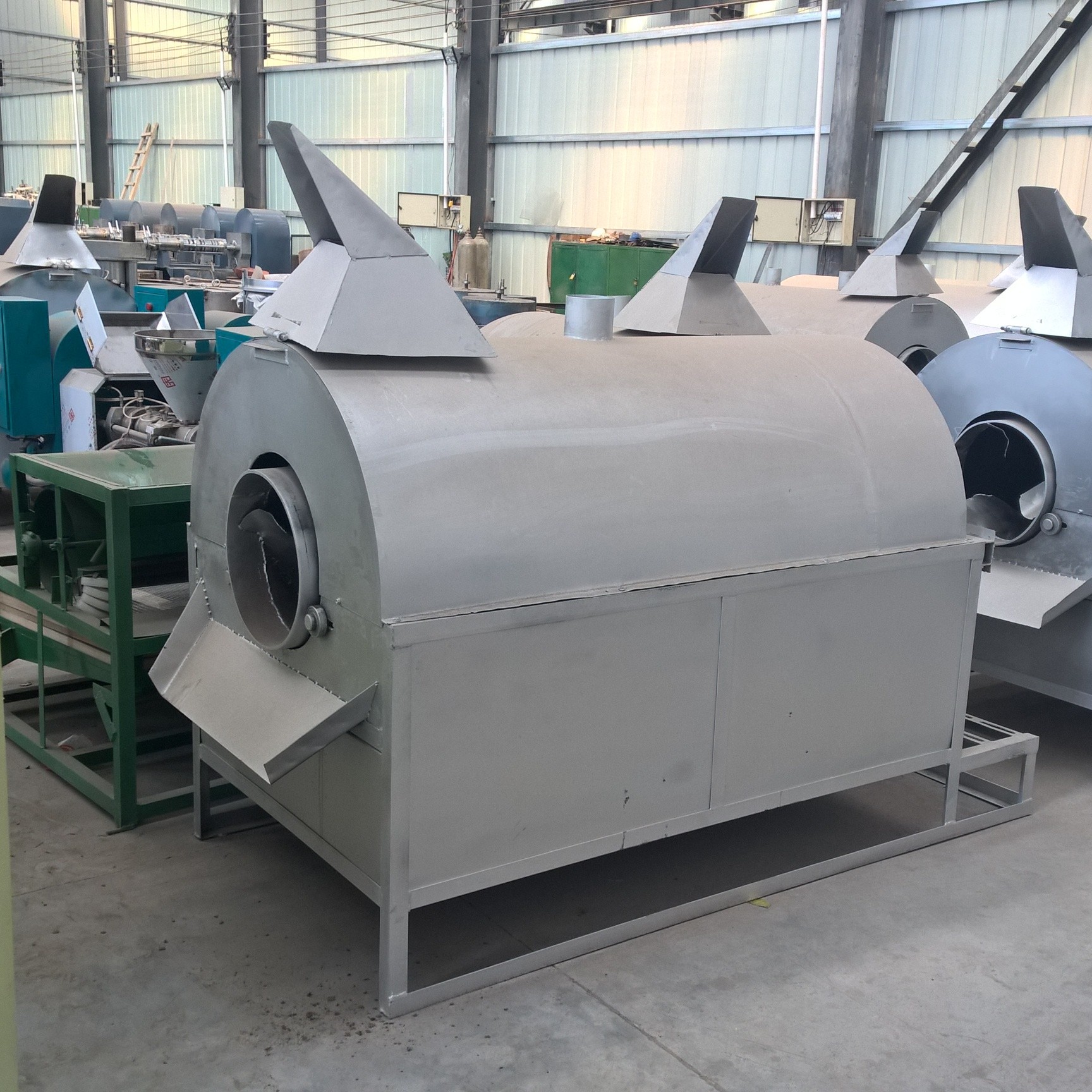 简便易操作年货干果炒机 花生瓜子滚筒炒货机 小商店农副食品炒机