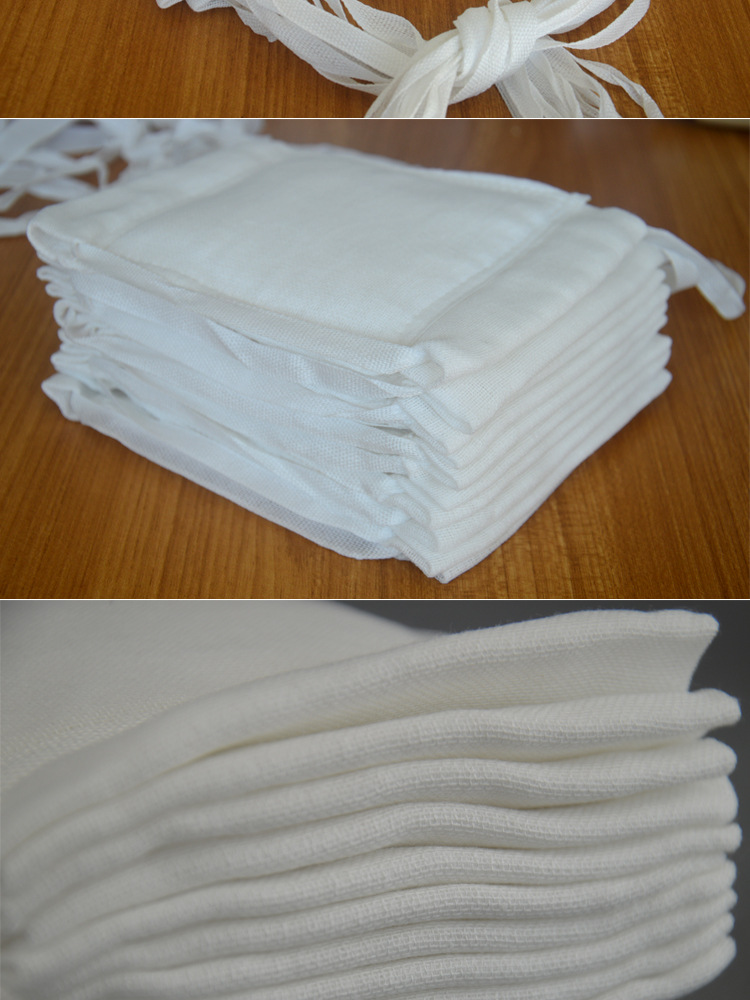 批发24层活带普通脱脂纱布口罩工业防风防尘蔽菌可清洗门诊口罩