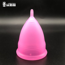 厂家月经杯35ml卫生巾menstrual cup硅胶杯短柄月事杯通过FDA认证