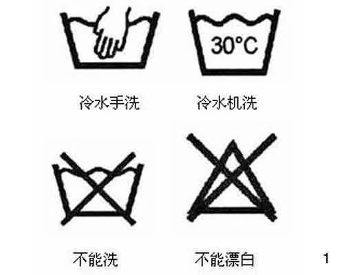 洗涤说明