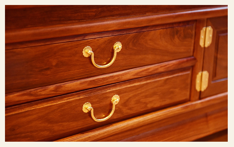 风格款可定制红木实木电视柜 厂家直销现代中式原木色客厅柜子