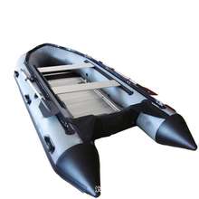 橡皮艇冲锋舟8人加厚冲锋舟钓鱼艇铝合金底板充气钓鱼船
