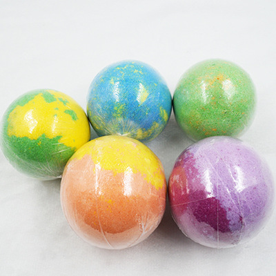 爆炸球色彩心形沐浴玫瑰爆炸盐球浴盐球厂家定制oem可贴牌代加工