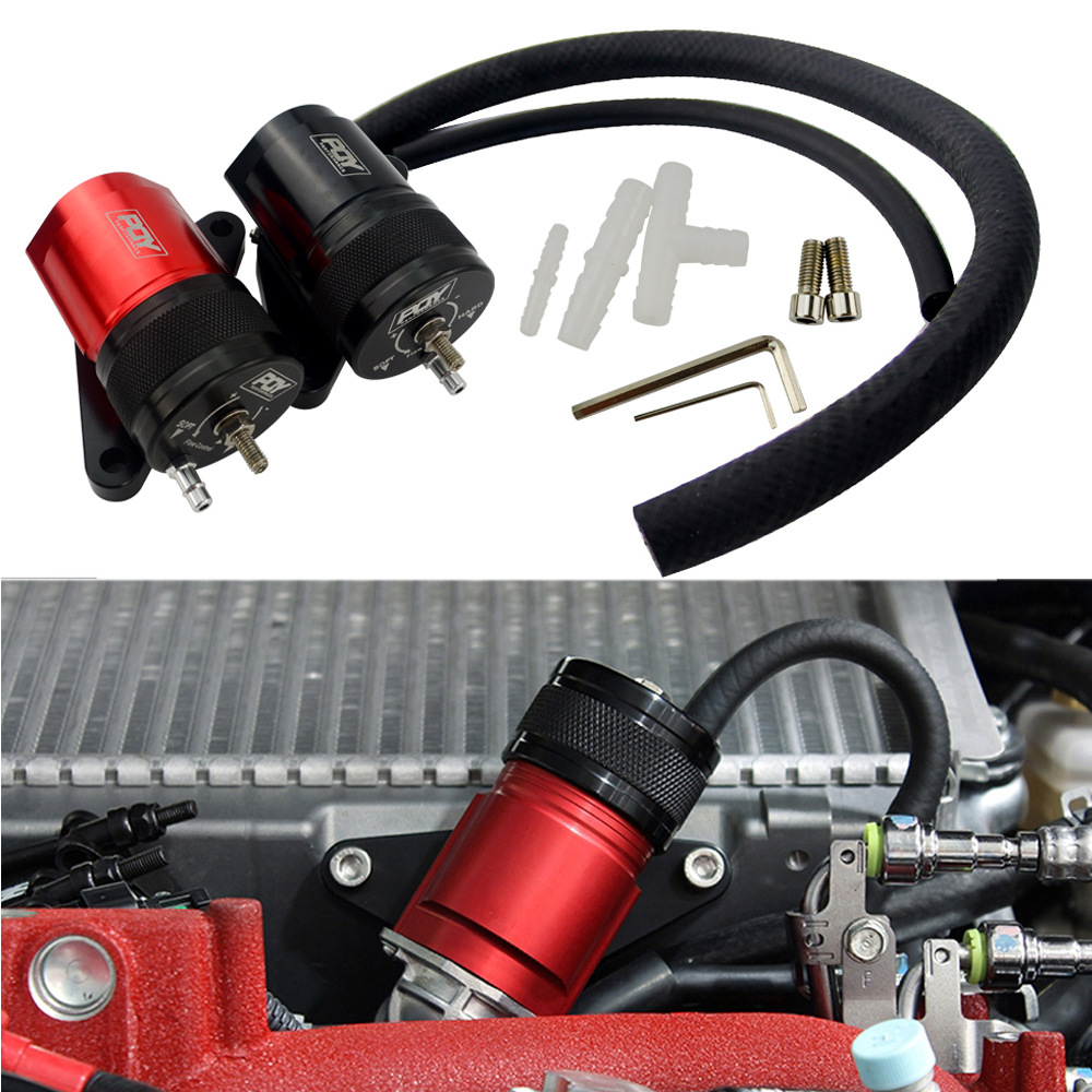 跨境爆款改装赛车可调循环排气阀 新款斯巴鲁bov组装泄压阀套件