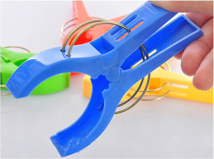 大号被夹 晾衣服衣架防滑大架子彩色晒被子用夹子厂家直销4个装