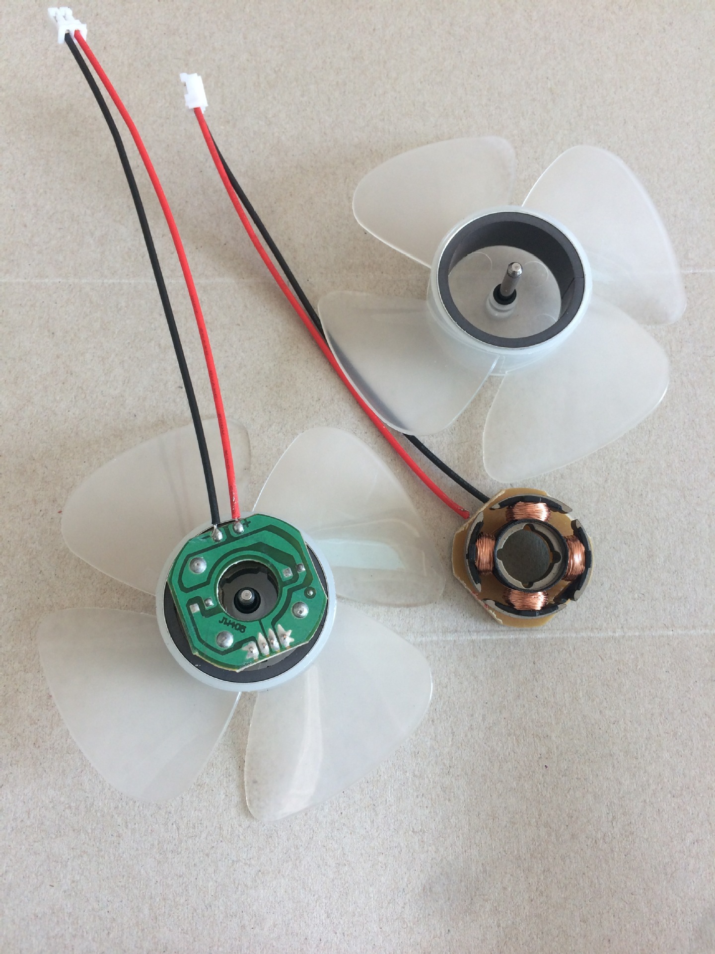 供应3寸4寸无刷电机风叶 塑胶风扇配件风叶 微型电机风扇叶批发