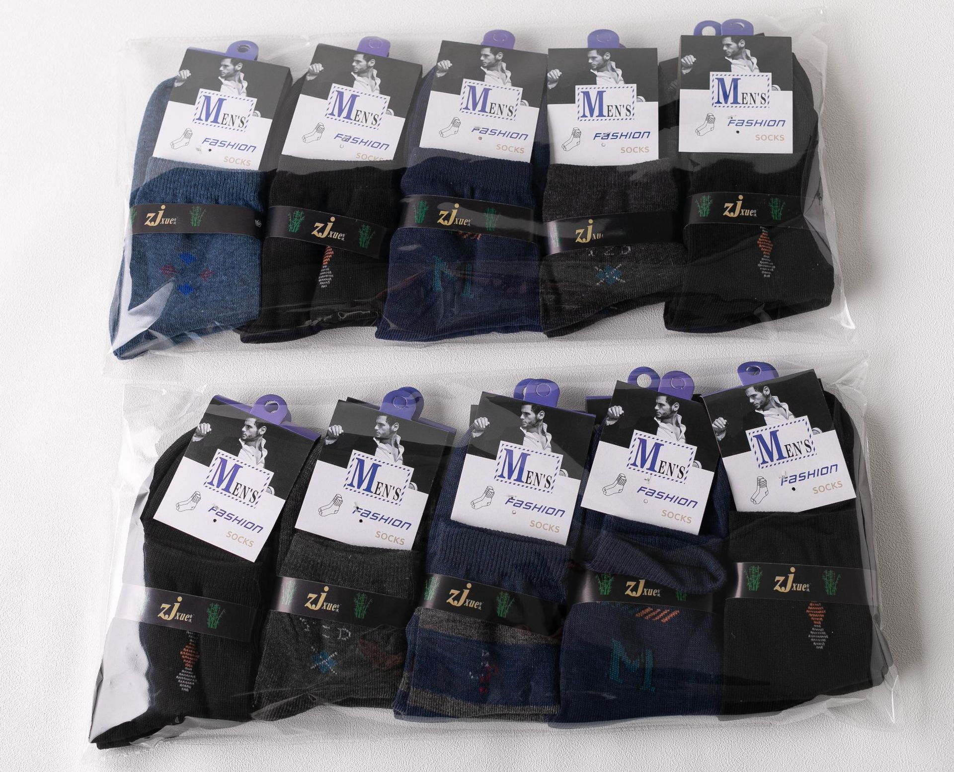 卡纸包装老头袜