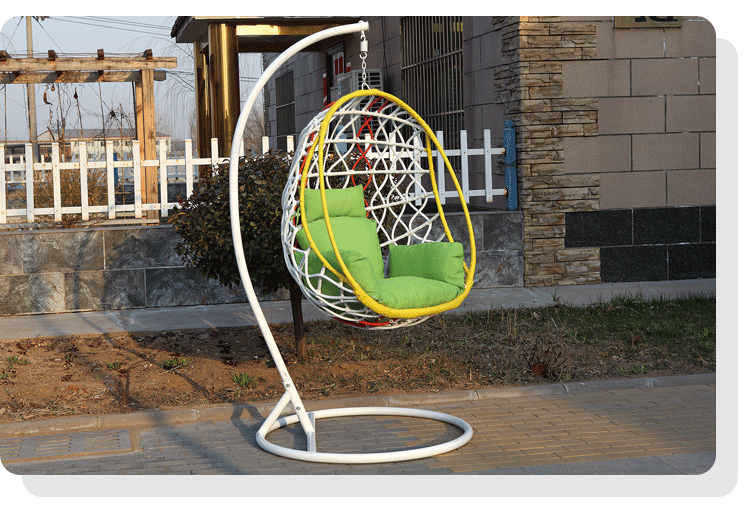 鸟巢吊床吊椅 户外庭院摇篮椅 粗藤单人吊篮藤椅 室内秋千定制