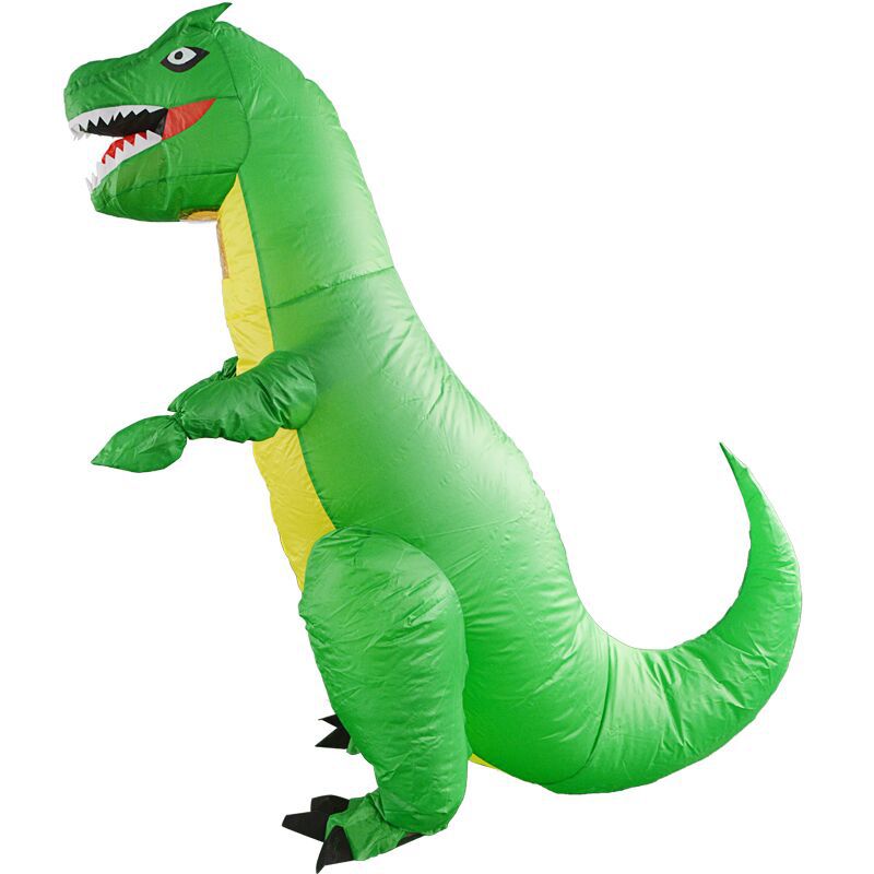 恐龙充气服装