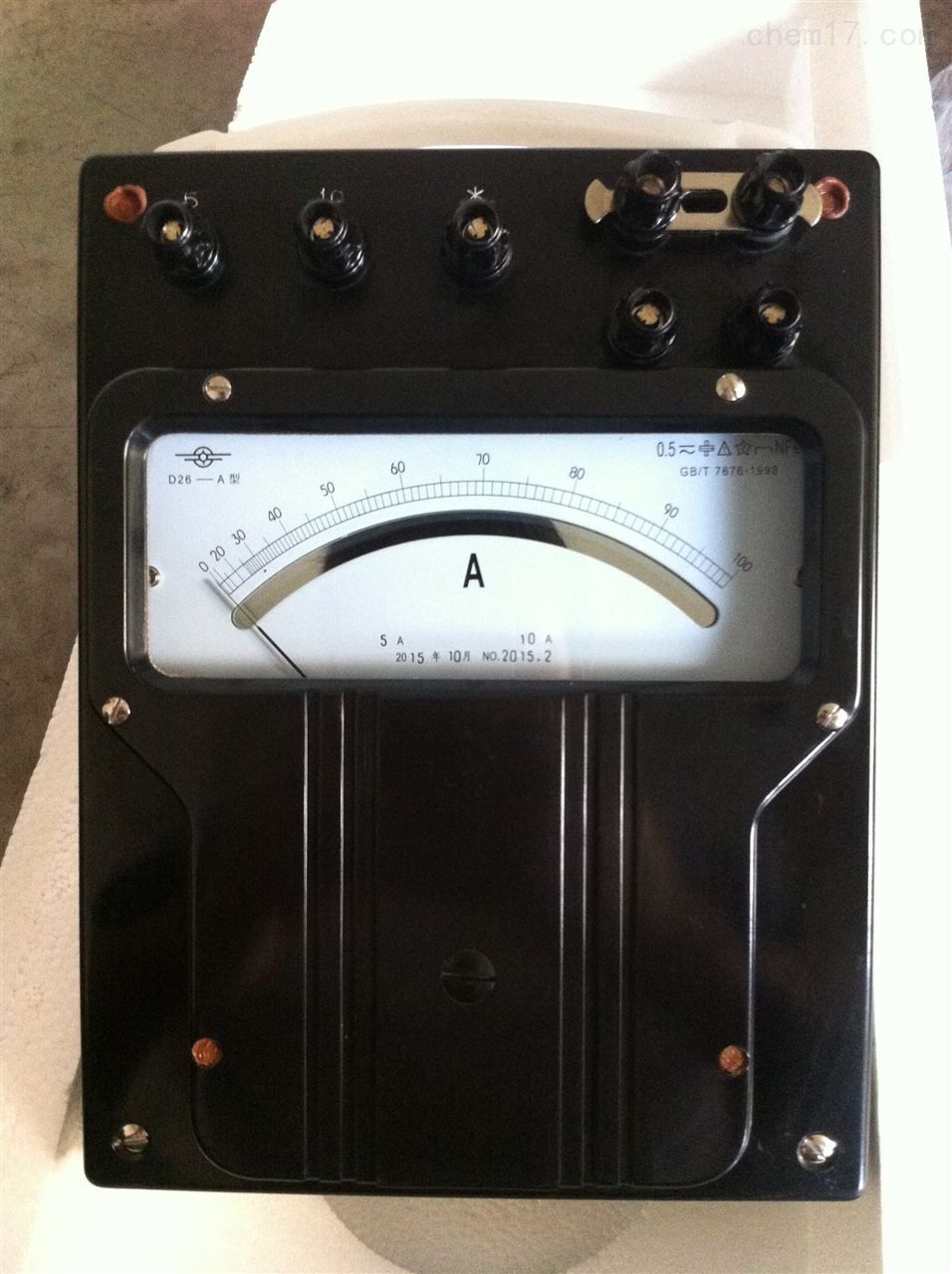 5级交直流毫安表d26-a交直流安培表