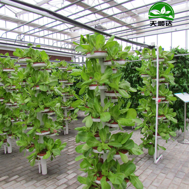 立体栽培种植 立柱无土栽培蔬菜专用设备 螺旋立体栽培架a字架