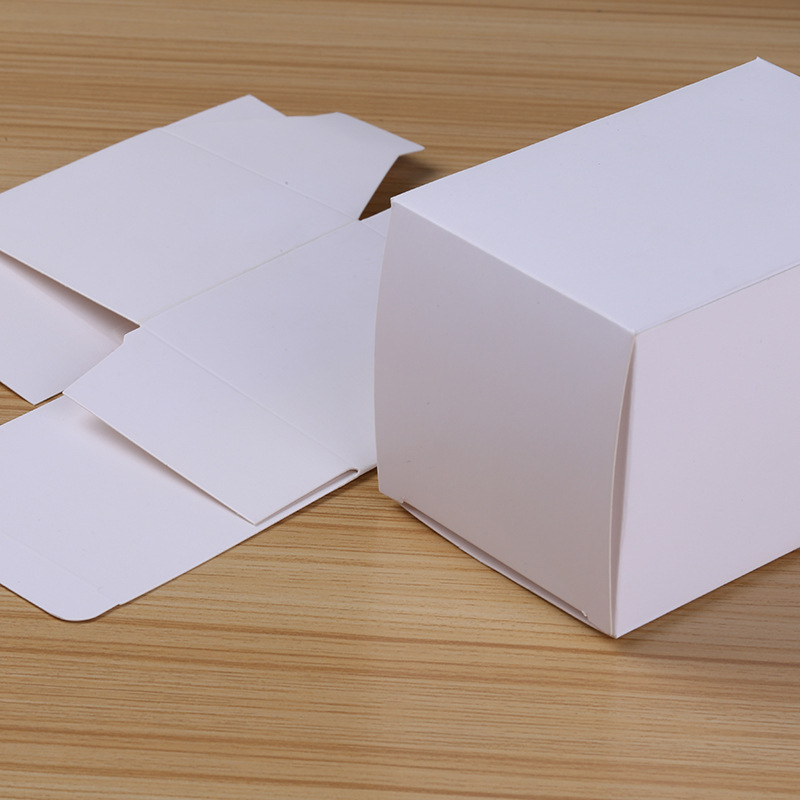 厂家定做 通用纸包装盒美牛卡白卡空白铜版纸盒牛皮纸盒现货白盒