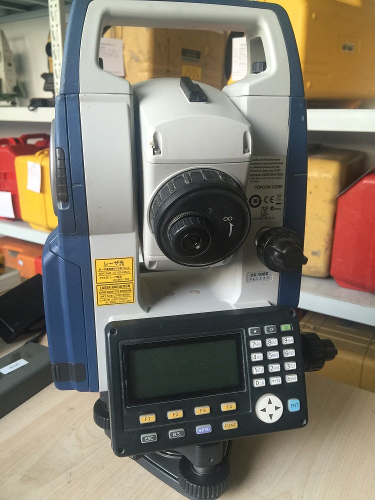 索佳全站仪免棱镜cx102原装进口全站仪带检定报告500快速测量