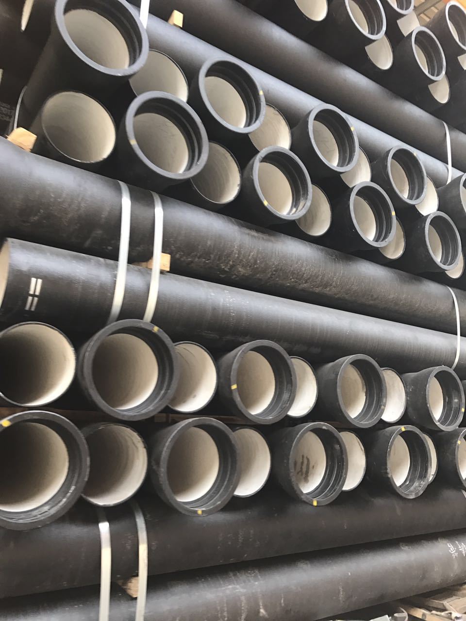 广东厂家柔性耐腐蚀球墨铸铁管消防给水管 新兴球磨机制排水管件