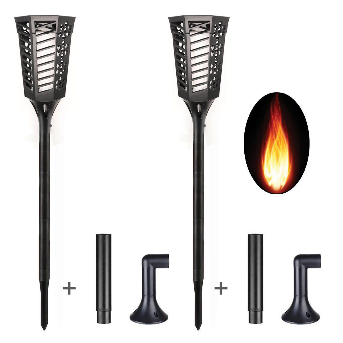 专用,商业照明 道路照明灯 太阳能庭院火把火焰.